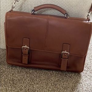 Genuinely Coach Leather Briefcase